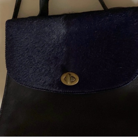 Anthropologie Calf Hair and Leather Bag - Picture 5 of 10